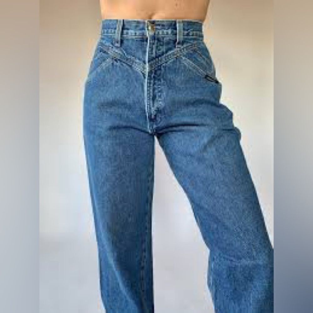 Vintage Rockies Jeans Deadstock Relaxed Long Rise Western Denim Blue 18 Long NWT